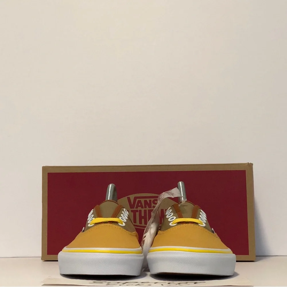 Vans Authentic (Vans Customs) “Yellow/Brown” - Picture 3 of 7